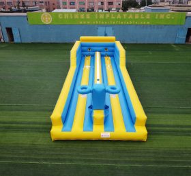 T11-341 Inflatable Bungee Run Challenge Funny Sport Game