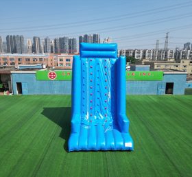 T11-1114 Blue Inflatable Climbing Wall