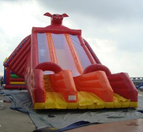 T8-286 Inflatable Slide Dragon Giant Slide