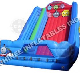 T8-789 Tomas Train Theme Inflatable Slide