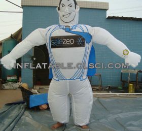 M1-267 Superman Superhero Inflatable Moving Cartoon