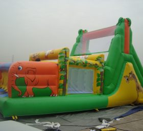 T2-449 Inflatable Jumpers Obstacle Bouncer Courses