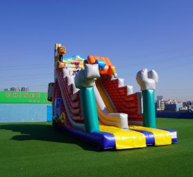 T8-1518 Inflatable Little Builders Slide