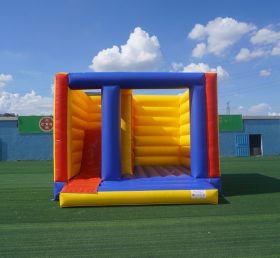 T2-3506 Colorful Inflatable Bouncy House With Slides