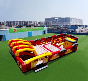 GF2-064 Inflatable Jumping Bouncy Obstacle Inflatable Outdoor Playground