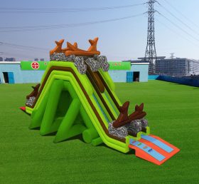 T8-1467 Inflatable Slide Green Giant Slide