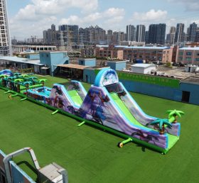 T8-4009 40M Dragon Inflatable Obstacle Courses