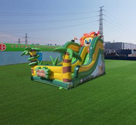 T8-4170 Jungle Theme Inflatable Slide