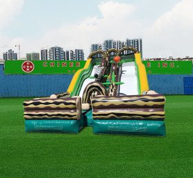 T8-4258 Double Lane Jungle Slide