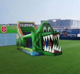 T8-4290 Crocodile Inflatable Slide