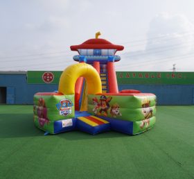 T8-1408B Paw Patrol Themed Inflatable Slide