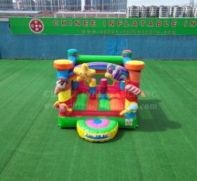 T2-4565C Rainbow Candy Party Inflatable Bounce House